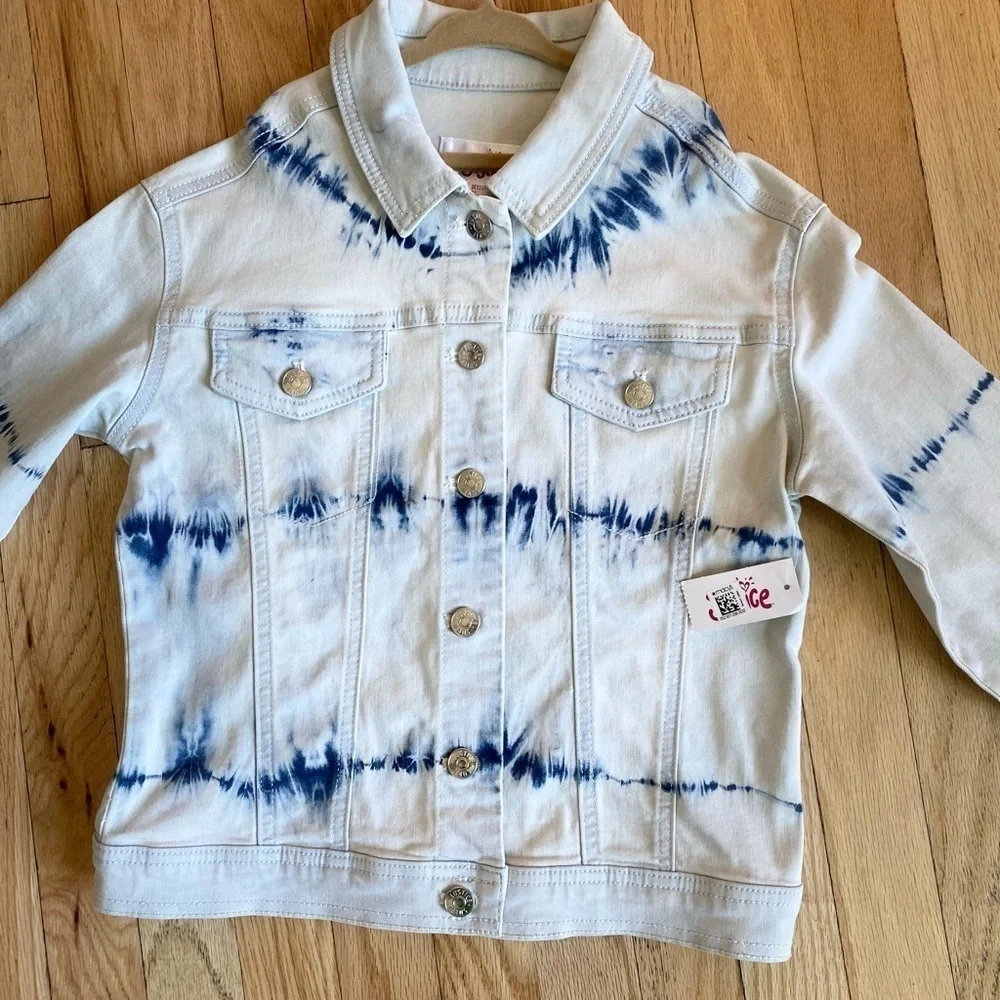 NWT Justice Girls Jean Jacket Size 10